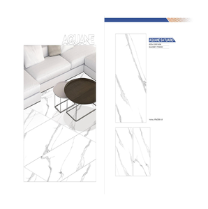 Azulejos de Porcelana Cerámica Esmaltada Mate Moderna de Primera Calidad, 600x1200 mm, Cuerpo Completo Homogéneo para Decoración de Interiores del Hogar - Product Image 1