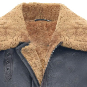 Veste en cuir et fourrure pour homme, vente chaude, nouvelle mode, veste en cuir et fourrure pour homme, veste en cuir et fourrure coupe-vent - Product Image 6