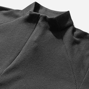 Slim fit respirant été hommes gym zip up t-shirt à manches courtes vêtements de sport décontracté sportif mode entraînement vêtements d'entraînement - Product Image 3