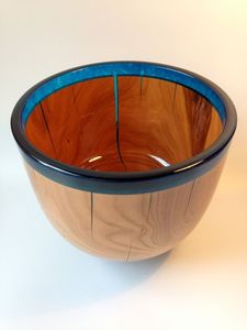 Wholesale High Quality Table Decoration Wooden Resin Bowl Customized Bowl <b>Chocolate</b> Wood Modern Sustainable - Product Image 3