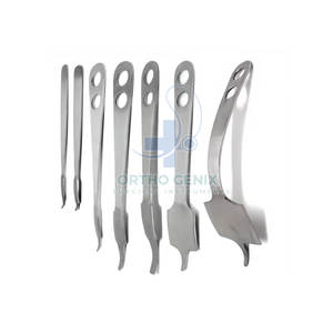 Juego de palanca de hueso ortopédico, instrumentos quirúrgicos duraderos de acero inoxidable para hospitales, Juego de palanca de hueso profesional - Product Image 4