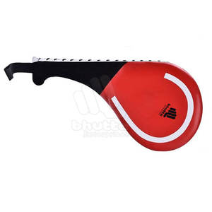 Protector de Piernas de Cuero para Entrenamiento de Boxeo y Artes Marciales - Color Rojo, Transpirable y Protector - Product Image 5