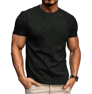 Camiseta de manga corta para hombre, uniforme de senderismo, camiseta especial de secado rápido, camiseta transpirable de Color sólido cargada por Dress Sports - Product Image 1