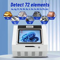 Analyseur portable de métaux précieux XRF, testeur d'or, d'argent, de platine, de palladium, de cuivre, détecteur de pureté pour bijouterie et commerces de seconde main