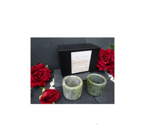 Ntique-servilletero con diseño de mármol, anillo de boda de lujo, pieza sólida - Product Image 1