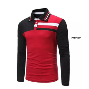 T-shirts polo en coton polyester respirant de haute qualité T-shirts polo uni pour hommes avec LOGO Polo pour hommes imprimé de logo personnalisé - Product Image 5