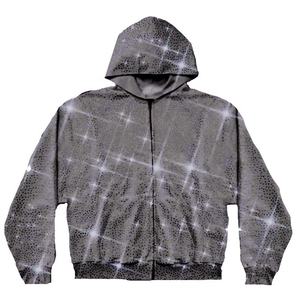 Sudaderas con Capucha para Hombre, Sólidas, Transpirables, con Pedrería, Personalizadas, Ecológicas, para Invierno - Product Image 4