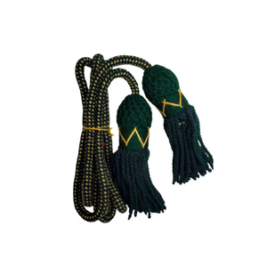 Borla de cordón de borlas OEM hecha a medida 2024 al por mayor con hilo metálico de lingotes de color personalizado y viscosa para estola litúrgica - Product Image 5