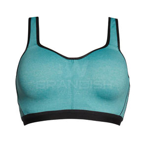 Sujetador Deportivo Transpirable para Mujer, con Relleno, Sin Costuras, con Soporte Ligero, para Gimnasio, Yoga, Fitness, en Oferta - Product Image 1
