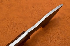 มีดติดตามเหล็ก D2ดีไซน์ทันสมัยกลางแจ้งใช้ในห้องครัวกลางแจ้งเอาชีวิตรอดในการตั้งแคมป์มีดด้ามไม้ - Product Image 5