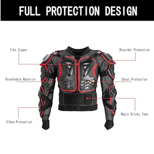 Blouson de moto CE en polyester respirant et résistant à l'usure pour hommes équipement de protection en maille pour les courses de motos - Product Image 3