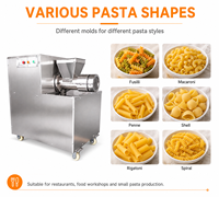 Machine d'extrudeuse de pâtes alimentaires Mini p3, prix d'usine, Dolly,