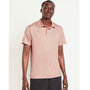 Sublimación personalizada Hombres Polos Camiseta de manga corta de poliéster de punto Polos para hombres - Product Image 2