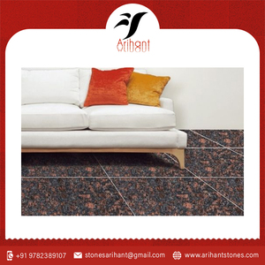 Granito marrón tostado 100% Granito natural Granito pulido de losa grande disponible a un precio asequible - Product Image 2