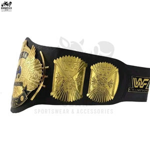 Cinturón de Campeonato de Acero de Alta Calidad Más Vendido, Diseño Personalizable, Autógrafo de Shane McMahon, Cinturón de Lucha Libre de Cintura Alta - Product Image 4