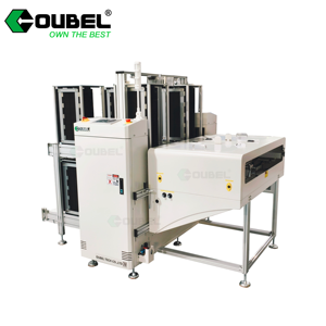 Mesin Penumpuk <span class=keywords><strong>PCB</strong></span> Otomatis Pengatur Lebar, Pengeluaran dan Penumpukan <span class=keywords><strong>PCB</strong></span>, Ramah Anggaran, Dual Rail SMT Unloader - Product Image 1