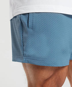 กางเกงขาสั้นกีฬาขาสั้นสำหรับผู้ชายกางเกงขาสั้นผ้าโพลีเอสเตอร์สำหรับใส่วิ่ง100% 2025แฟชั่นใหม่สำหรับผู้ชาย - Product Image 4