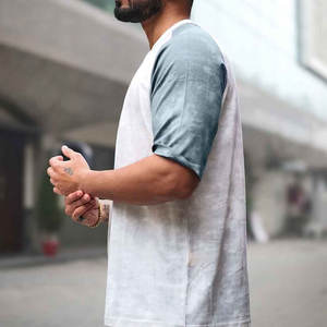 T-shirt de bonne qualité à manches courtes Slim Fit pour hommes Dernière arrivée T-shirt personnalisé à manches courtes pour hommes - Product Image 3