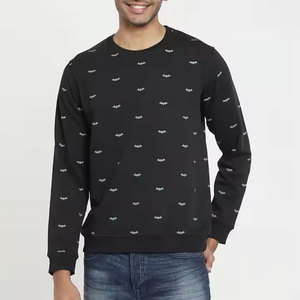 Sudadera de Forro Polar Grueso Vintage Unisex Personalizada al por Mayor, de Algodón de Alta Calidad, Transpirable, Bordada, con Patrón Sólido de Moda - Product Image 1