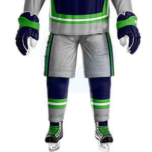 Cómodo uniforme de hockey sobre hielo de tamaño adulto en Stock uniforme de hockey sobre hielo hecho de poliéster para jóvenes - Product Image 5