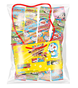 Popit Funny Multi-Colored OEM Milk <b>Chocolate</b> Doraemon Confectionery 12 Months Shelf Life <b>Kids</b> Hard Candy Filling Certified Halal - Product Image 6
