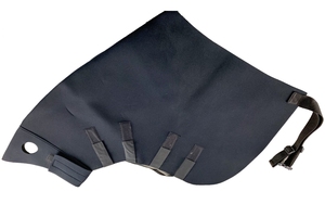 BRAND ZONE Cache-cou en néoprène pour cheval, équipement équestre, accessoires pour chevaux, couverture pour cheval, capuche pour cheval, équipement équestre - Product Image 3