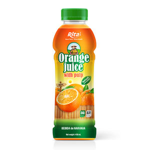 Boisson rafraîchissante à la pulpe d'orange 1,5 L Bouteille PET avec jus pur Boisson aromatisée de marque privée OEM ODM - Product Image 4