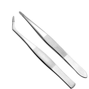 Pinzas Profesionales de Alta Calidad para Extensión de Pestañas de Acero Inoxidable, Precisión, Antiestáticas, para Puntas Rectas y Curvas - Product Image 2