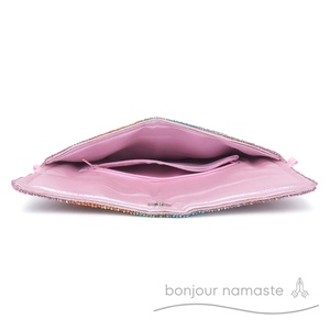 Bridal Elegance Fashion Lady <b>Dress</b> Bride Purse Satin <b>Wedding</b> Bag with Adjustable Strap Button Closure for New Brides Wholesale - Product Image 3