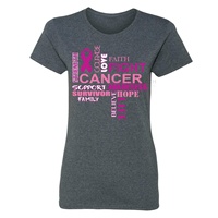 Camisetas Nuevas de Alta Calidad para la Concientización sobre el Cáncer de Mama, Corazones Valientes que Apoyan a las Sobrevivientes, Personalizables, Unisex, de Poliéster/Algodón