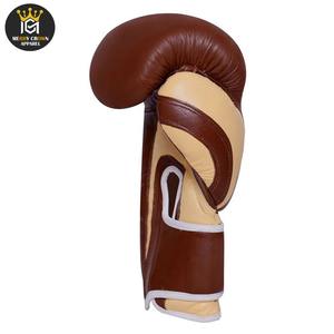 Gants de boxe en cuir PU de qualité professionnelle avec logo personnalisé, fabriqués au Pakistan, vente en gros - Product Image 5