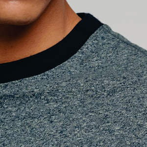 OEM T-shirt personnalisé poids lourd pour hommes en coton vierge de haute qualité surdimensionné pour l'impression - Product Image 6