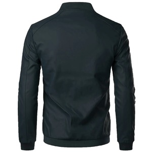 Chaquetas de Cuero Personalizadas para Hombre 2025, Chaquetas de Lona de Invierno de Alta Calidad, Diseño Casual y Moderno, Nueva Llegada - Product Image 6