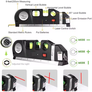 Strumento di livello Laser multiuso di livello industriale per livelli Laser per orizzonte e righello metrico di misurazione verticale - Product Image 4