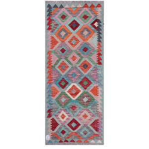 Tapis Kilim d'Afghanistan Maimana 191 X 78 cm Produits de tapisserie - Product Image 1