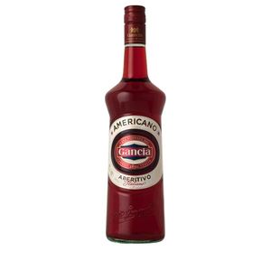 Americano Aperitivo, boisson en bouteille, étiquette rouge, style italien, pour service en bar - Product Image 1