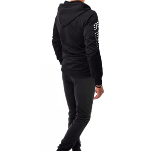 ชุดวอร์มสแปนเด็กซ์แบบกำหนดเองได้ พิมพ์โลโก้ตามสั่ง ชุดกีฬาสำหรับวิ่งจ๊อกกิ้งและวิ่ง รับผลิตแบบ OEM - Product Image 4