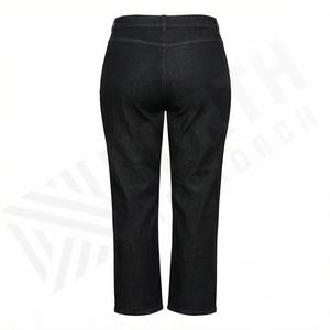 Pantalons en jean pour femmes de haute qualité, couleur personnalisée, décontractés, pour tous les jours, style streetwear, jeans à jambes larges, tendance, pantalons amples - Product Image 2