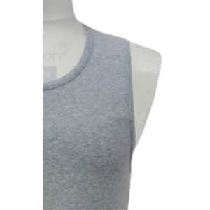 เสื้อกล้ามผู้ชาย ผ้าฝ้าย 100% คอวี ทรงเข้ารูป ระบายอากาศ แห้งเร็ว สีพื้น ผลิตในบังกลาเทศ - Product Image 2