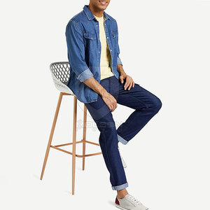 Pantalones vaqueros para hombre hechos a medida Durable 100% algodón Unique High Street Style Mediados de cintura-Su propio diseño - Product Image 3