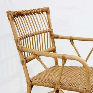 CH-factory-Juego de mesa y silla para patio de ratán para exteriores, perfecto para terraza y fiestas en el jardín - Product Image 2