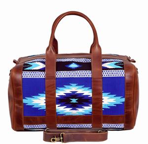 Bolsa de lona para manta de sillín, bolsa de fin de semana occidental, cuero genuino y herrajes y forro de alta calidad, bolsa de lona personalizada - Product Image 5