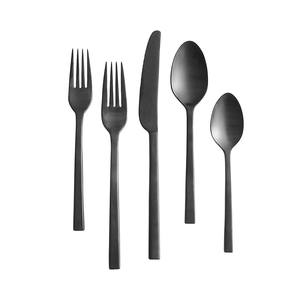 ชุดช้อนส้อมสแตนเลสดีไซน์มินิมอลแบบทันสมัยสำหรับโรงแรมร้านอาหารใช้ในบ้านน้ำหนักเบาและทนทาน - Product Image 3