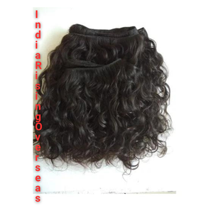 Extensiones de cabello Remy ondulado Natural indio crudo 100% Paquetes de trama India Virgen sin procesar Fábrica al por mayor - Product Image 1