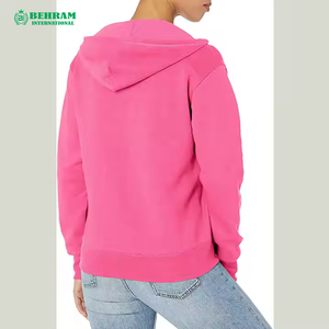 Sweat à capuche zippé personnalisable pour homme, haute qualité, 100% coton molletonné/éponge française, anti-boulochage, nouveau style, coupe longue, taille 6XL - Product Image 3