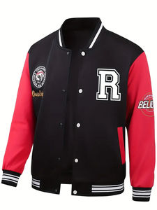 Personalizado en blanco hombres Letterman Varsity chaquetas sublimación personalizada bombardero chaqueta universitaria chaqueta de béisbol de la Universidad para los hombres - Product Image 6