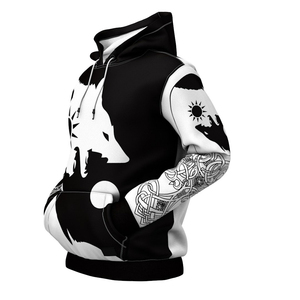 Ropa de calle personalizada Jersey de talla grande Transpirable Alta calidad Hip-Hop Otoño Sudadera con capucha Sublimación completa personalizada Hombres y mujeres - Product Image 6