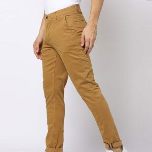 Haut léger plissé mince porter des pantalons chinos pour hommes prix de gros tenue économique à la mode hommes pantalons chinos - Product Image 2