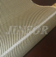 Tissu en fibre de carbone hybride en fibre LCP Vectran tissé en sergé, écologique et imperméable, pour accessoires automobiles et de bagagerie