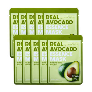 Farmstay Avocado NATURAL ESSENCE MASKPACK Feuille de masquage pour le visage Cosmétiques coréens - Product Image 1